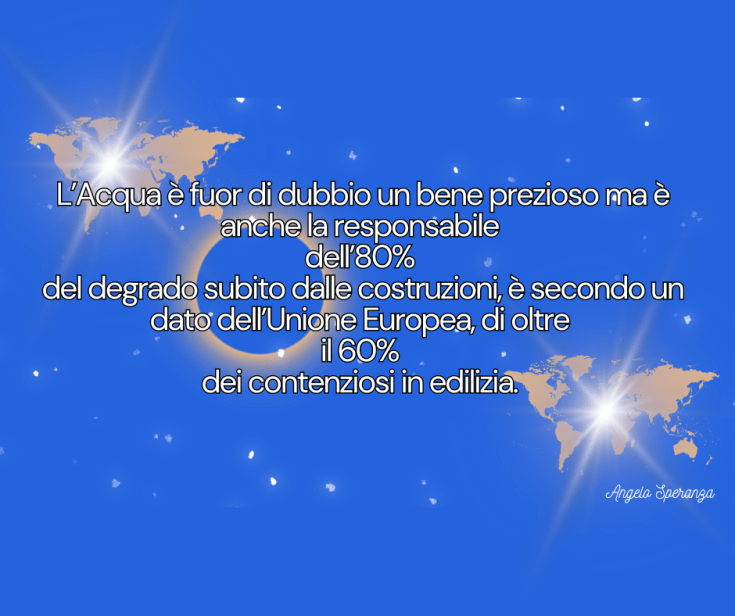 Tema centrale dell’evento di I° livello “UMIDITA’ DOMESTICA”