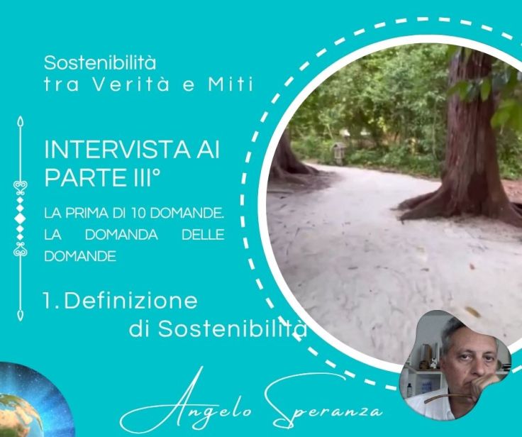 PARTE III° _ Sostenibilità tra Verità e&nbsp;Miti